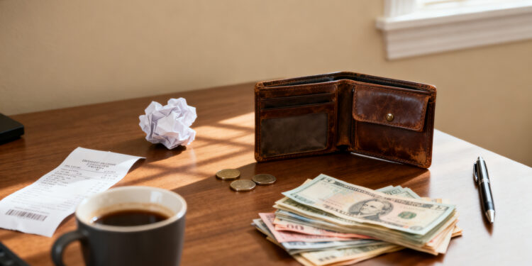money on the table